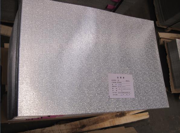 The sample of the stucc embossed aluminum sheet