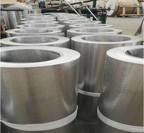 Embossed aluminum roll coil for pipe insulation