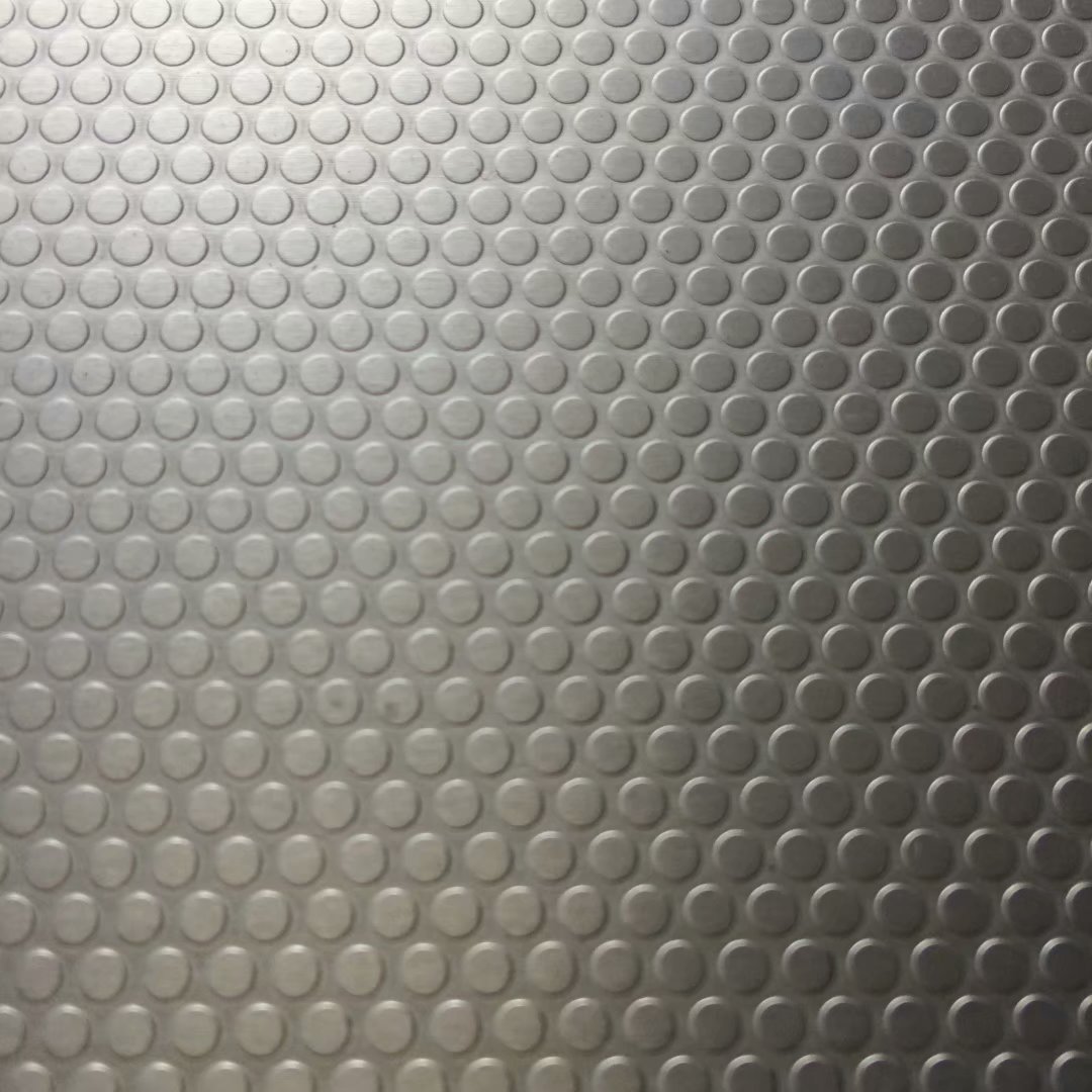 Dot embossed aluminum sheet
